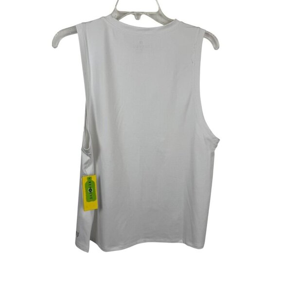 EleVen by Venus Williams NEW Peace Maker Tank White Women Lrg Activewear Tennis - Picture 2 of 9